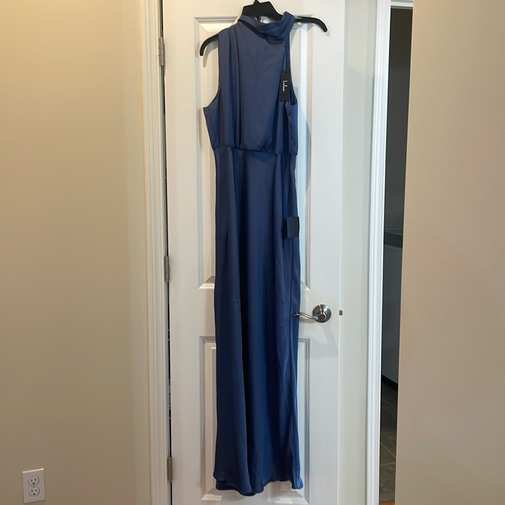 Women’s Lulu’s satin maxi dress
